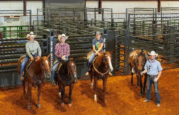 Students on horses